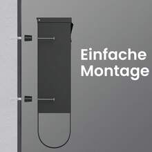 SONGMICS Mailboxes - Siyah - Görünüm 5