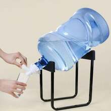 1PC U‑Shaped Water Jug Stand Holder, Carbon‑Steel Anti‑Slip Water Bottle Dispenser Rack, Stable Desktop Water Bucket Support For Home Office Kitchen Counter Use - Multicolor - View 9