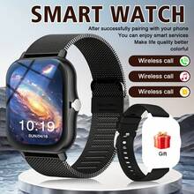Smart Sports Watch, 1.83 Inch Full Touch Screen Display, With Message, Call Smart Watch, Sports Pedometer, Information Alert, Compatible With IPhone Android Phones, Smart Fitness Band, Suitable For Women Men Friends Gift, Birthday Gift - Multicolor - View 15