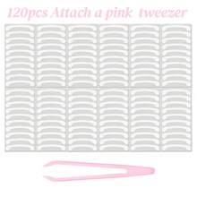 100pcs Nose Shaping Patches + Tweezers Kit, Transparent Nose Wing Patches, Invisible Nose Patches With Tweezers, Suitable For Nose Contour Shaping, Tweezers Color Random, Nose Nose Nose, Nose Tape - Multicolor - View 1
