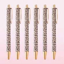 3 buah/Set Pulpen Motif Leopard Acak, Desain Dapat Ditarik, Berbagai Motif, Pulpen Cetak Minimalis, Cocok untuk Pernikahan, Pesta, Penggunaan Sehari-hari, Hadiah, Hadiah Hari Valentine yang Sempurna untuk Teman dan Keluarga - Beraneka warna - View 2