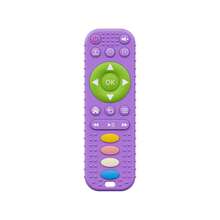 1pc Baby Silicone Remote Control Teether, Baby Teething Toy, Soothing Toy, Teething Toy For Babies, Suitable For Children's Daily Flexible Finger Movement, Relieve Itchy Gums, Convenient To Carry, Birthday Gift - Multicolor - View 8