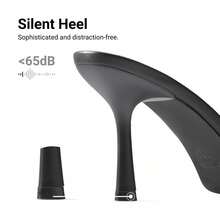 Women Heeled Sandals - Black - PU - View 9
