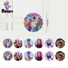 DOBBLE 12/36pcs K-Pop Style Anime Character Paper Gift Bags, Mixed Design Candy Favor Bags For Birthday Party Supplies, Party Favors, Gift Packaging & Party Decorations - View 11