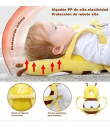 Baby Protective Pads & Caps - Rose Red - View 11
