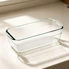 Rectangular Glass Loaf Tin, Heat‑Resistant Bakeware For Bread, Cakes And Oven‑Baked Food Preparations - View 4