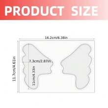 2pcs Large Cheek Wrinkle Patches, Multi-Angle Lifting Design, Multiple Colors Available, Enhances Skin Appearance, User-Friendly, Smooth Texture, Easy To Use, Tight Fit, Face Lifting - Multicolor - View 5