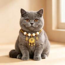 1pc Halloween Cat Collar, Pet Collar, External Flea And Tick Collar, Anti-Choking Cat Collar, Cat Accessories, Cat Supplies, Cat Necklace, Fashion Pet Accessories, Pet Supplies, Suitable For Small And Medium Pets, Gift For Cats And Dogs, Christmas Gift. - Multicolor - View 6