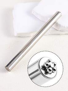 Cylindrical Nail Cat Eye Magnet Sticks With Scissor French Cat Eye Auxiliary Sheet, Create Star Snowflake & French Gradient Cat Eye Effect, Stainless Steel Manicure Tool For Salon Home DIY Gel Nail Art - Multicolor - View 2