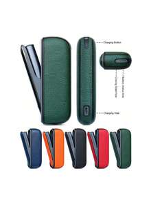 1PC For IQOS ILUMA/ILUMA I Protective Case, 360-Degree Full Coverage Protective Cover, Precise Hole Position, Selected Fine PU Leather Material, Comfortable Hand Feel, Good Scratch And Wear Resistance, Buffers Impact From Collisions, Anti-Drop, Multiple Colors Available, Minimalist Elegant Fashion, Thin And Fit Shell, Easy To Carry, Suitable For Personal Use And Gift - ILUMA/ILUMA I - View 2