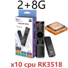 Q96 OHP A TV98 ATV X9 Smart TV Stick Android14 Allwinner H313 / RK3518 OTA 64GB Support 8K 4K Media Player 4G 5G Wifi HDR10 Voice Remote - Black - View 17