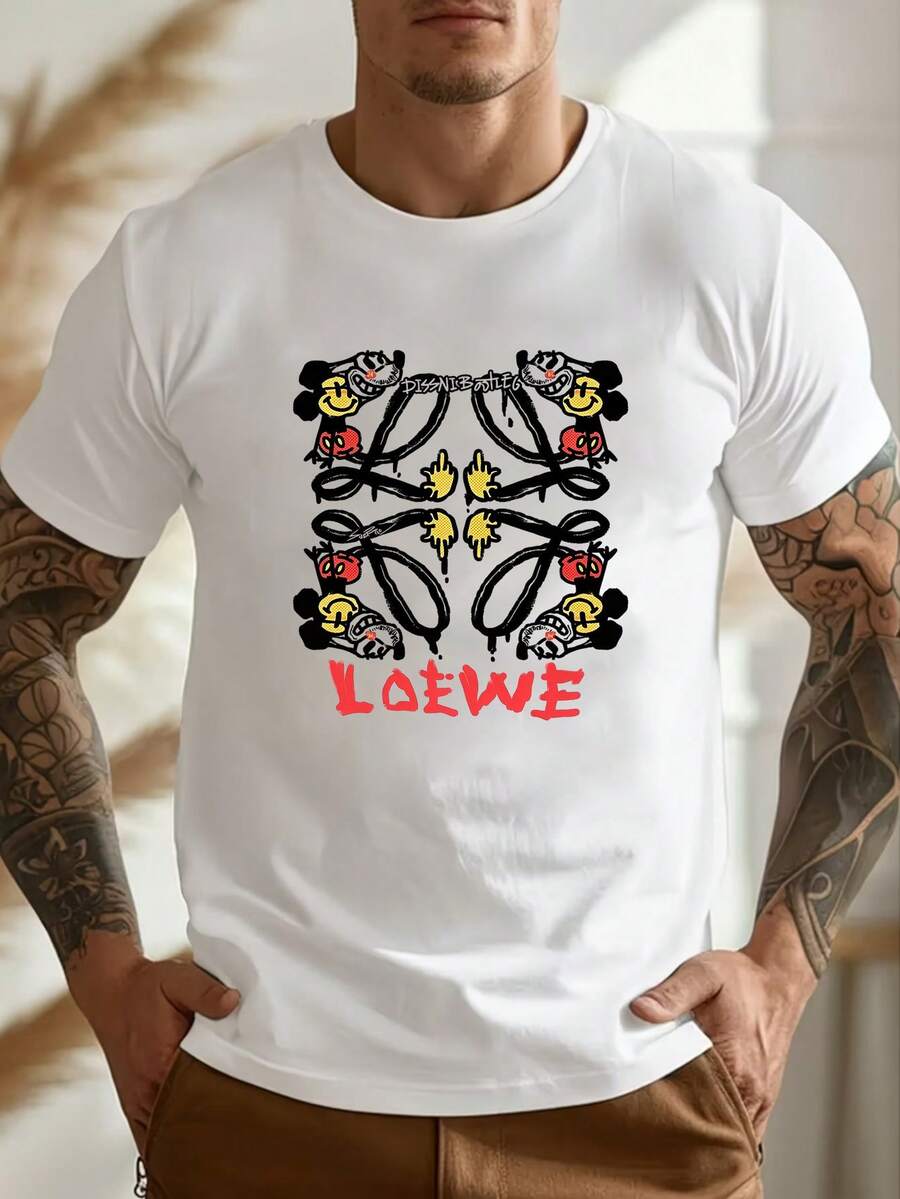 Men T-Shirts - 白色 - 查看 1