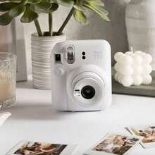 FujiFilm Mini12 Instant Camera 306g Lightweight Body For Easy Carrying Rotating Power On One-Click Mode Switch Optimized Visual Parallax Automatic Exposure Built-In Flash Instant Photo For Daily Recording Camera Or Film Optional - View 12