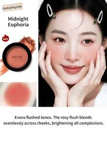 Wet N Wild Color Icon腮红 - 柔和珠光哑光质地，多种颜色可选，适合专业人士和学生，便携装 - 6克 - 一醉方休 - 查看 1