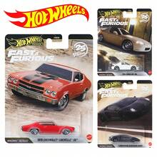 Mattel Hot Wheels HNW46 Fast & Furious 1:64 Die-Cast Model Car, , Chevy Chevelle, , , Collectible Toy Gift - Multicolor - View 1