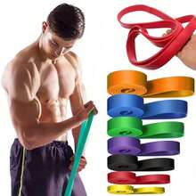 Pull-Up Resistance Band Fitness Training Loop Band Natural Latex Stretch Band, Suitable For Gym Training, Yoga, Strength Training - A - View 1