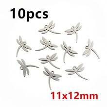 10pcs Stainless Steel Feather Leaf Moon Star Heart Small Charms Pendant For Earrings Necklace Bracelet DIY Jewelry Making Accessories - Stainless Steel Small Pendant - View 31