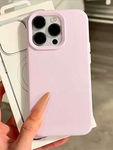 高品質淺粉色 TPU 手機殼，最新相容 iPhone 17/Air/17 Pro/17 Pro Max，相容 iPhone 16 15 14 13 12 11 Pro Max，親膚紋理，淺粉色手機殼 - 粉色 - 查看 6