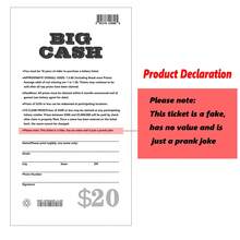 5 Fake Lottery Tickets And Scratch Off Cards That Look Real - Winning $5M - Gag Gifts Funny Adult - Prank Gifts For Adults Funny Pranks - April Fools Pranks - Green - View 8