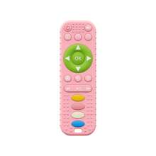 1pc Baby Silicone Remote Control Teether, Baby Teething Toy, Soothing Toy, Teething Toy For Babies, Suitable For Children's Daily Flexible Finger Movement, Relieve Itchy Gums, Convenient To Carry, Birthday Gift - Multicolor - View 11