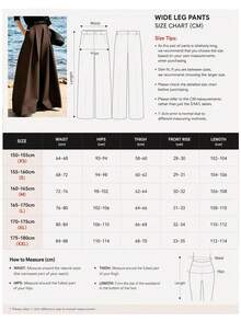 Back To School Fashion High-End Loose Pleated Wide Leg Skorts Autumn Fashion High-End Loose Pleated Wide Leg Skorts Professional Back To School Halloween Christmas - Coffee Brown - View 6