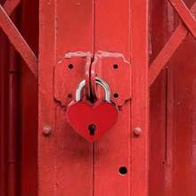 1Pc/2/3/4Pcs Mini Heart-Shaped Lock With Key, Diary Lock, Jewelry Box Lock, Privacy Lock, Suitable For Luggage, Keepsake Box, Random Color - Multicolor - View 6