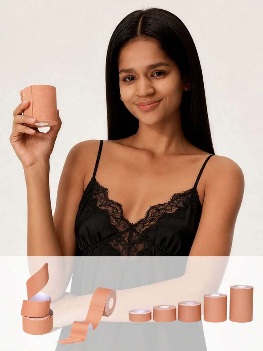 Chest Lift Tape, Suitable For Small And Large Bust, Elastic Chest Binder, Summer