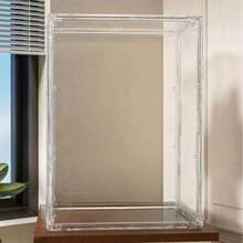 Transparent Storage Box/Display Cabinet/Storage Cabinet/Dust-Proof Cabinet (Magnetic Door Design), Suitable For Storing/Displaying/Storing Various Items, Toy Storage/Statues/Collectibles/Bags/Shoes/Books/Cosmetics - Storage Box - View 7