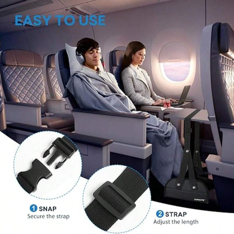 Office Slouchy Footrest Long-Distance Travel Foot Pedal Comfortable Airplane Footrest Accessory - Multicolor - View 1