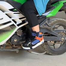 1Pc Universal Motorcycle Shift Pad, Rubber Shifter Guard Shoe Boot Protector Cover, Anti‑Slip Wear‑Resistant Protective Gear For Motorbike Riding, Black - A - View 7