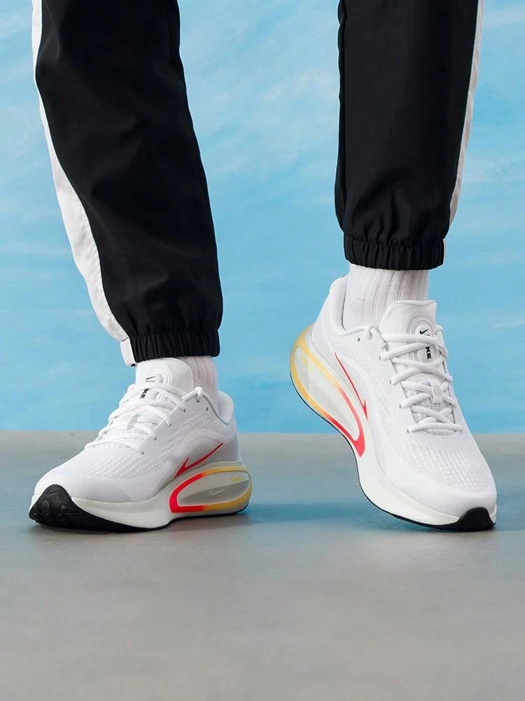 Men's Running Shoes NIKE JOURNEY RUN 26 Summer New Year Casual Running Shoes FN0228-110 - White/Bright Deep Red/Elegant Topaz/Black - View 1