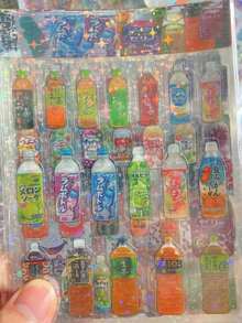 2/30PCS Stiker Makanan Ringan Berkilau Laser Lucu Transparan untuk Memo, Scrapbook, Kerajinan, dan Perlengkapan Alat Tulis - MultiWarna - View 5