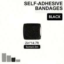 1/3/5/7 Rolls Sports Tape, Elastic Self-Adhesive Bandage, Finger And Ankle Support, Suitable For Wrist, Waist, Knee And Elbow Protection, For Football, Basketball, Running, Fitness, Badminton, Tennis - Multicolor - View 3