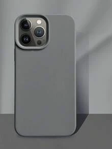 高品質灰色 TPU 手機殼，最新相容 iPhone 17/Air/17 Pro/17 Pro Max，相容 iPhone 16 15 14 13 12 11 Pro Max，親膚觸感紋理，灰色手機殼 - 灰色 - 查看 6