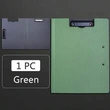 A4 Folder Writing Board Sticky Note Holder Double Clip Test Paper Storage Box, School Supplies Office Stationery, Student-Specific Homework And Test Paper Storage Folder File Organizer Clipboard File Box, Suitable For Office, School - Multicolor - View 14