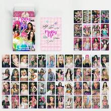 60pcs Heart-Shaped Holographic KATSEYE New Album PINKPOP Merchandise LOMO Photocards - A - View 4