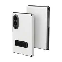 VIETAO Multi-Angle Magnetic Flip Foldable Protective Case For Samsung Galaxy Z Fold 8 Ultra 7 6 5 4, Premium Business Style Artificial Leather Full Coverage Hinge Protection Ultra-Thin Shell - White - View 11