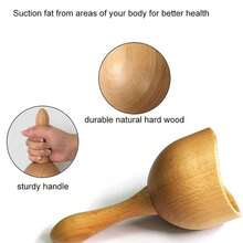 Portable Manual Body Massage Set, Wooden Deep Tissue Massage Tool For Leg, Back, Shoulder And Neck Pain Relief, Home SPA Relaxation Accessory - Transfer - View 8