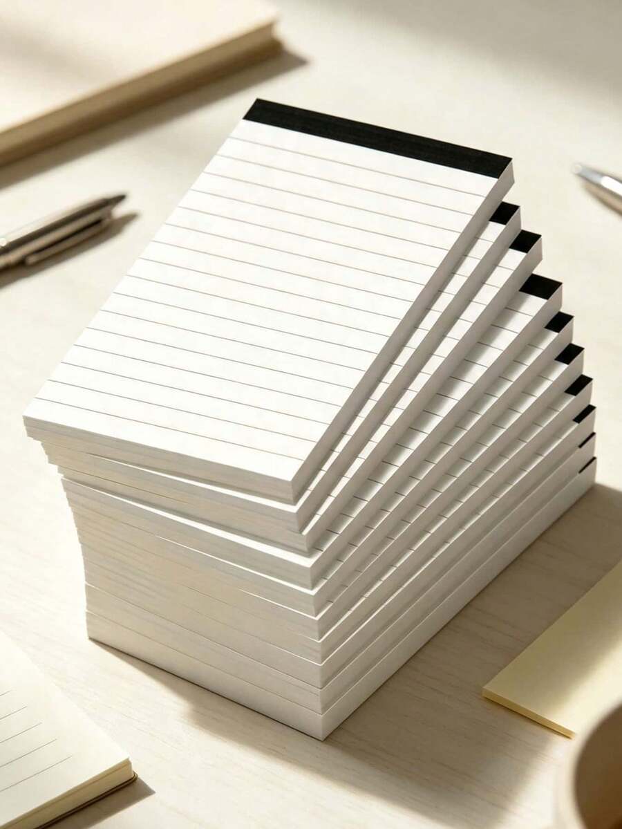 5pcs/Pack, Grid Notebook, Writing Notebook, Grid Writing Notebook, 30 Pages Per Book, Perfect For School, Office, Learning Supplies, Back To School,School Notebooks, Notebooks, Exquisite Learning Supplies, School, Books - Multicolor - View 1
