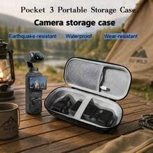 Protective Case, Carrying Case Protective Case Suitable For Pocket 3/4 Body Storage Bag, Pressure-Resistant, Anti-Fall, Waterproof Mini Portable Handbag, Pocket 3/4 Action Camera Storage Box, EVA Hard Camera Case, Sports Camera Accessories - View 11