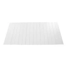 White PVC Material Foldable Bath Cover With Protective Edge For Dust-Proofing And Keeping The Water Temperature - White - View 5