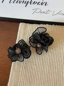 2pcs/1pc Elegant Exquisite Bow Hair Clip, Versatile Sweet Fashion Bangs Hair Clip Hair Accessory, Suitable For Daily Use, Party Gathering, Halloween, Christmas Gift - Multicolor - View 4