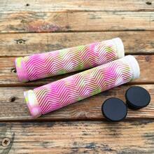 High-Quality Water Ripple Pattern Mountain Bike Handlebar Grips 135CM Soft Rubber Non-Slip Wear-Resistant Balance Bike Folding Bike Bicycle Handlebar Covers Outdoor Cycling Accessories - Multicolor - View 18