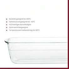 Rectangular Glass Loaf Tin, Heat‑Resistant Bakeware For Bread, Cakes And Oven‑Baked Food Preparations - View 3