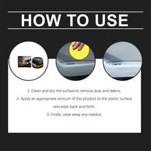 Homonth Plastic Cleaning Paste, Gentle Car Interior Plastic Cleaner, Stain And Dust Removal, Convenient Care Paste - Solid State - View 9