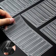 Transparent Anti-Collision Buffer Strip, Self-Adhesive Shock-Absorbing Protective Pad, Invisible Furniture Protection Sticker, Suitable For Door Handles, Cabinets, Walls, Chairs, Toilets And Car Doors - Multicolor - View 3