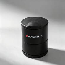 1pc Sports Style Car Ashtray With Lid, Smokeless Mini Portable, Fits Car Cup Holder, Multi-Use For Car/Home/Office/Travel, Universal Fit For All Car Models, Unisex, ABS Plastic - Sporty Style - View 3