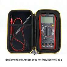 Waterproof Multimeter Storage Bag, Hard Case Tool Organizer With Mesh Pocket, Durable Toolbox For F117C F17B F115C Models - A - View 6