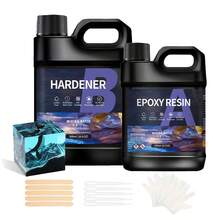 500ml/1000ml Professional AB Epoxy Resin Kit, 1:1 Ratio, Transparent Crystal Clear, Suitable For Art Casting, Jewelry Coating, Coasters, DIY Crafts - A - View 11