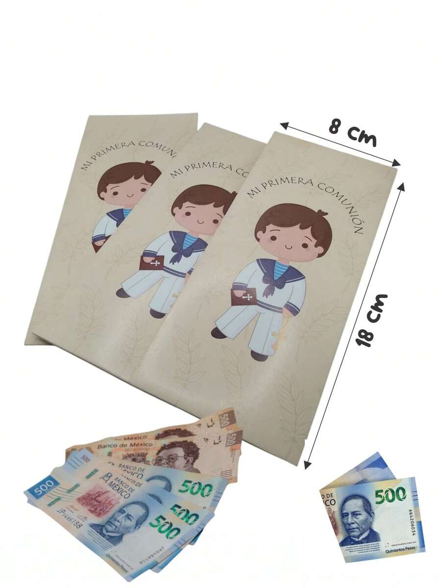 Creative Mariu Mariu Creativa Money Envelopes - My First Communion - Beige-nino - View 1